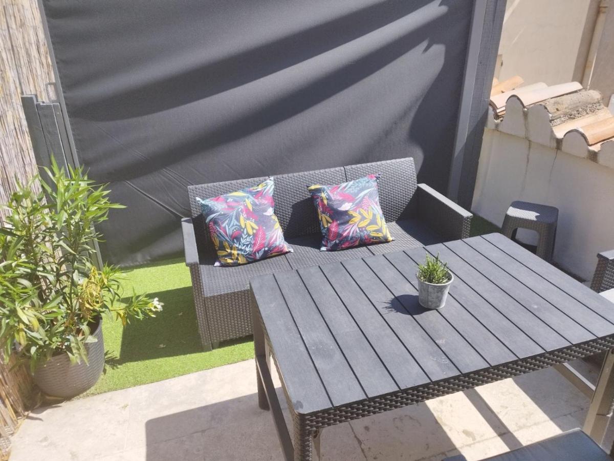 Charmant Appart Cosy Climatise Avec Terrasse Besseges 外观 照片